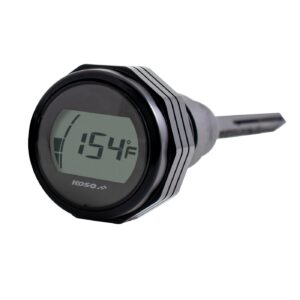 Koso KOSO, oil tank dipstick with display. Black body