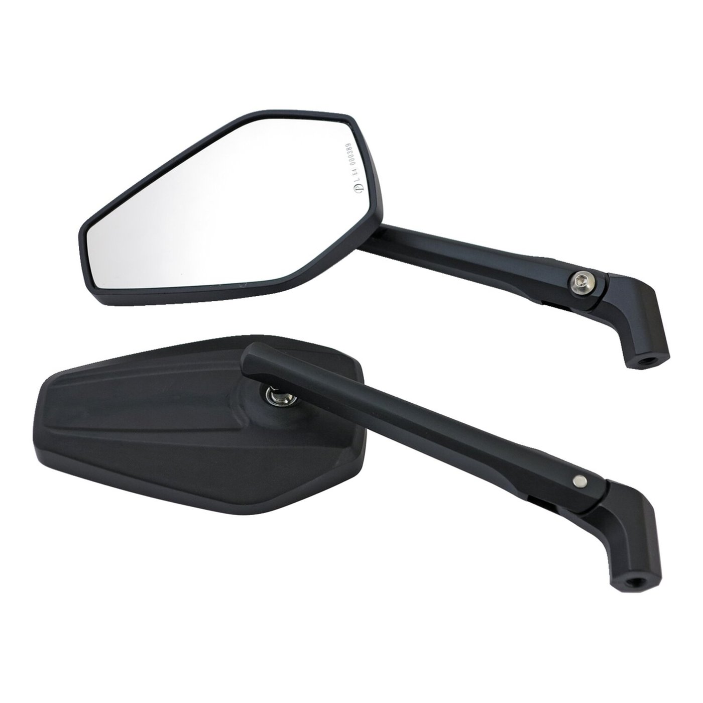 MCS Booster 2 mirror set. matte black