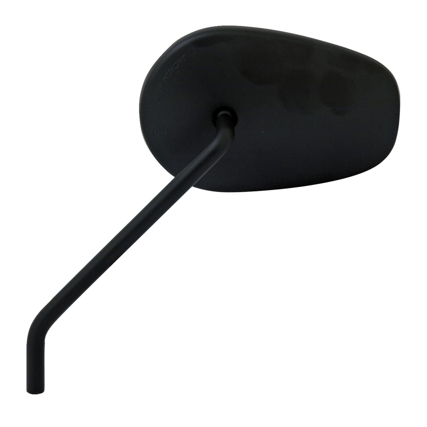 MCS H-D style mirror set. Black - Image 2