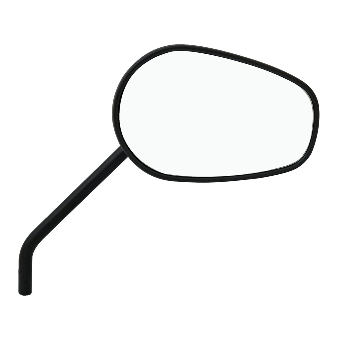 MCS H-D style mirror set. Black