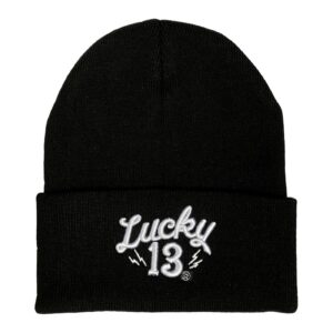 Lucky 13 Lucky 13 Shocker beanie black