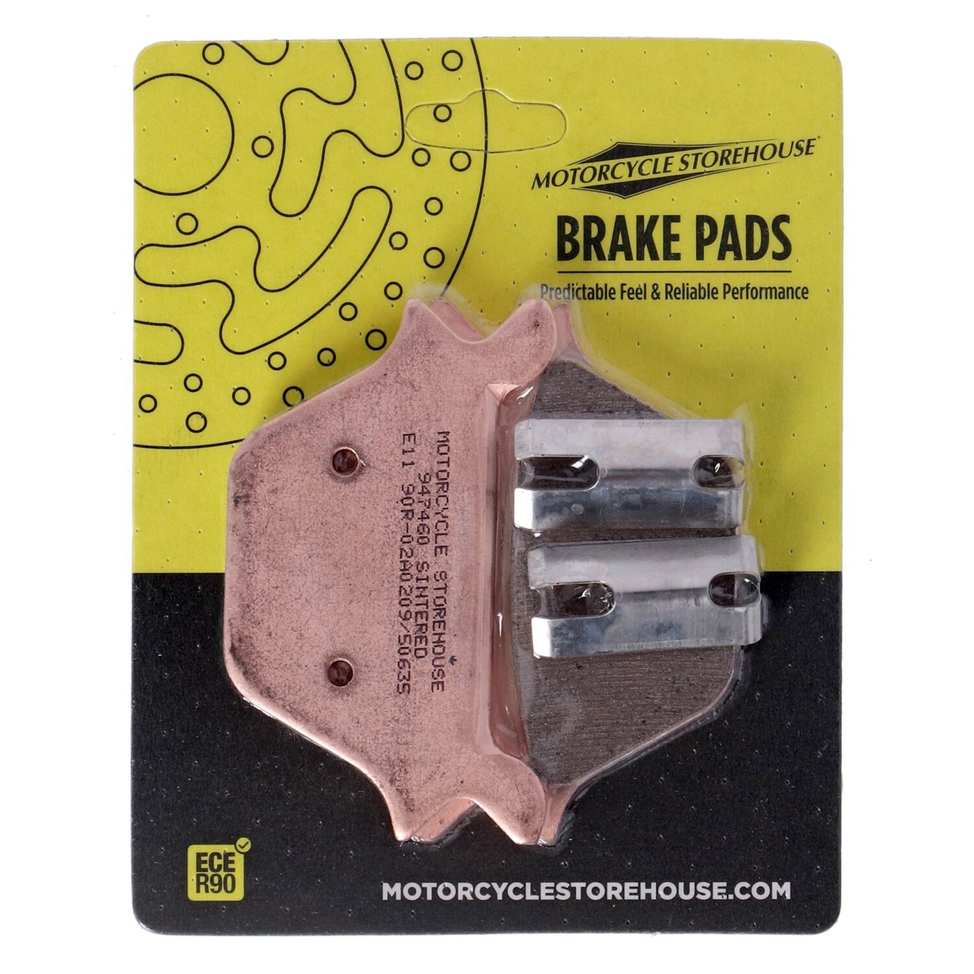 MCS MCS, brake pads rear. Sintered