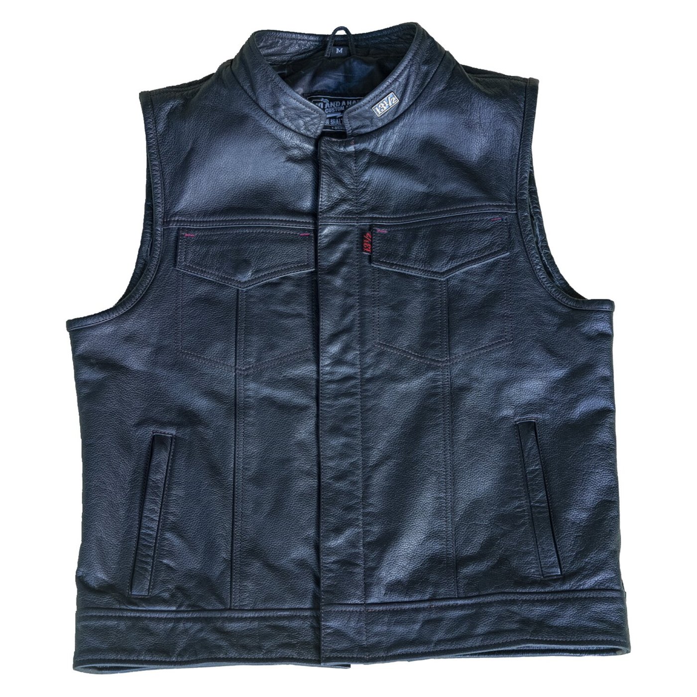 13 and a half company 13 1/2 Night Rider Leather vest