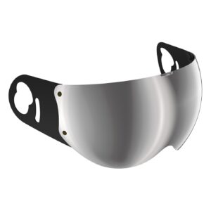 Roof Roof visor iridium silver