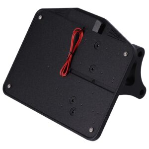 CPV CPV, license plate bracket kit. Black