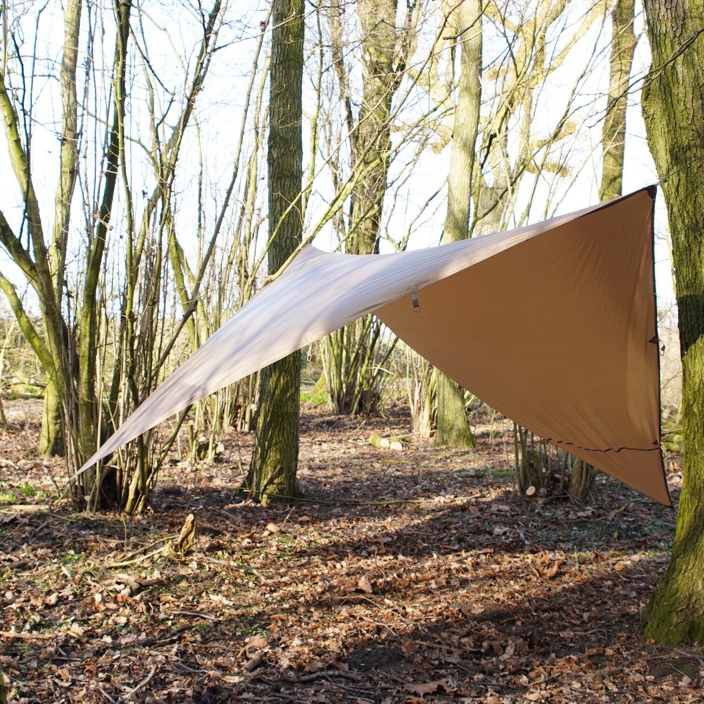 Army Surplus Fostex TF-2215 tarp wolf brown - Image 2