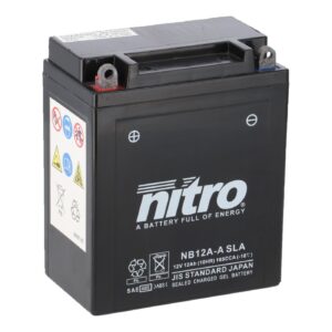 Nitro Nitro sealed AGM gel battery YB12-A-A SLA
