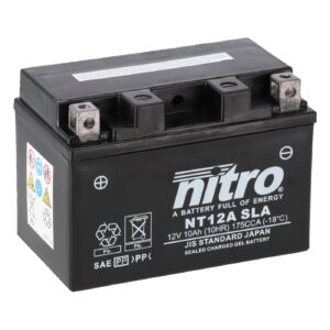 Nitro Nitro sealed AGM gel battery NT12A SLA