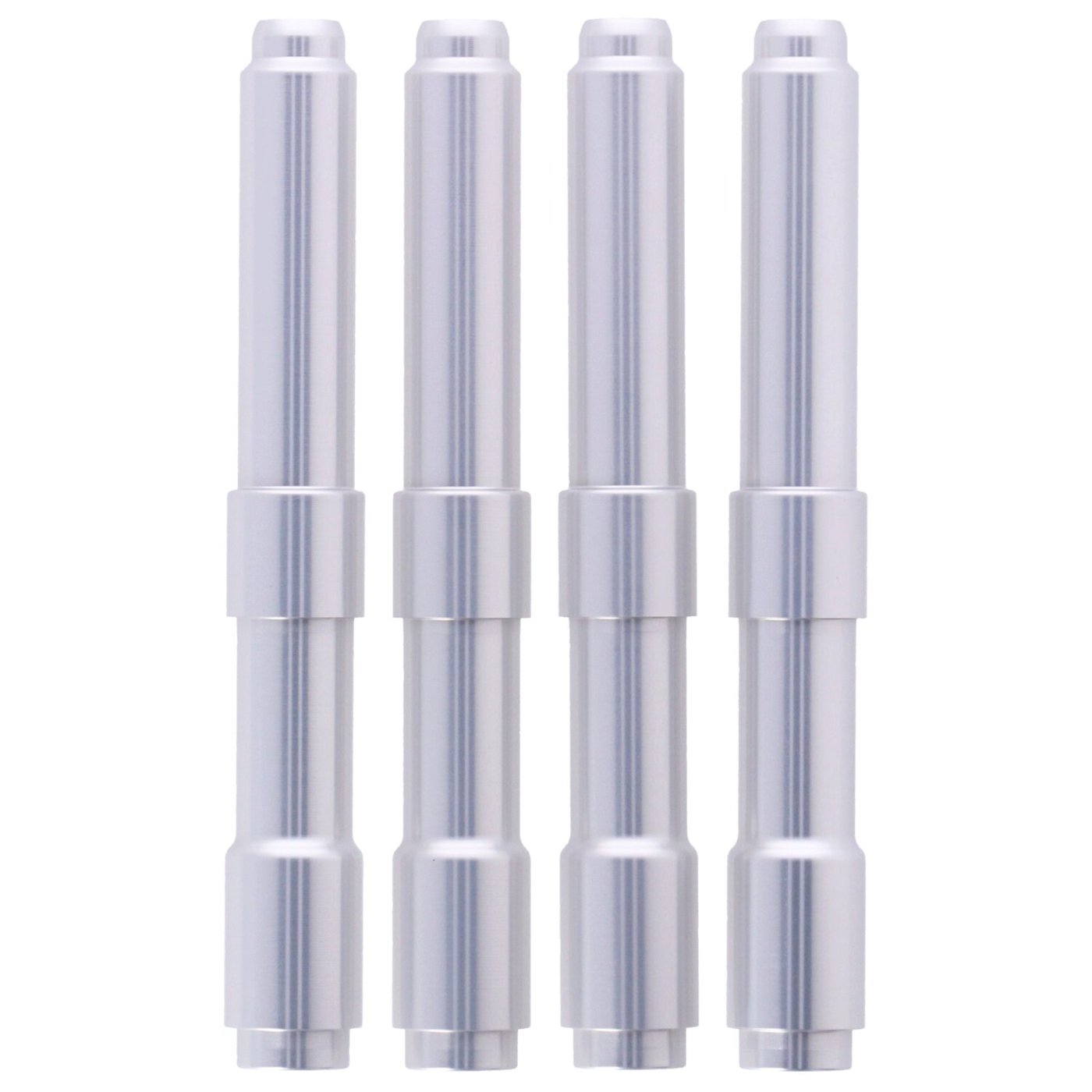 Dippert Dippert, 04-up XL Shovel style pushrod cover set. Silver