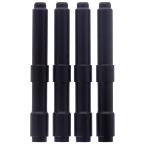 Dippert Dippert, 04-up XL Shovel style pushrod cover set. Black