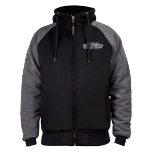 John Doe John Doe XTM zip hoodie black/grey