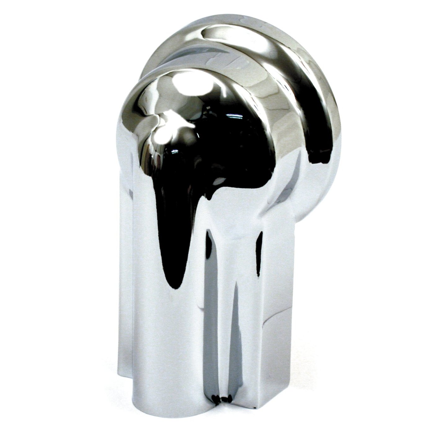 MCS Oil filter housing cover. Chrome