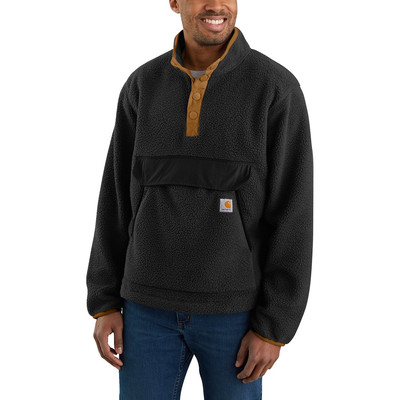 Carhartt Carhartt Fleece pullover black - Image 2