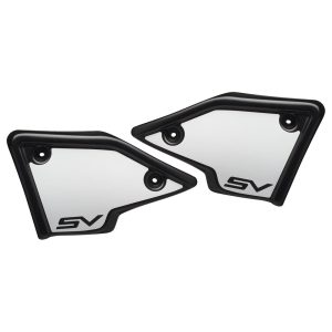 C-Racer C-Racer, side number plates. Black gloss