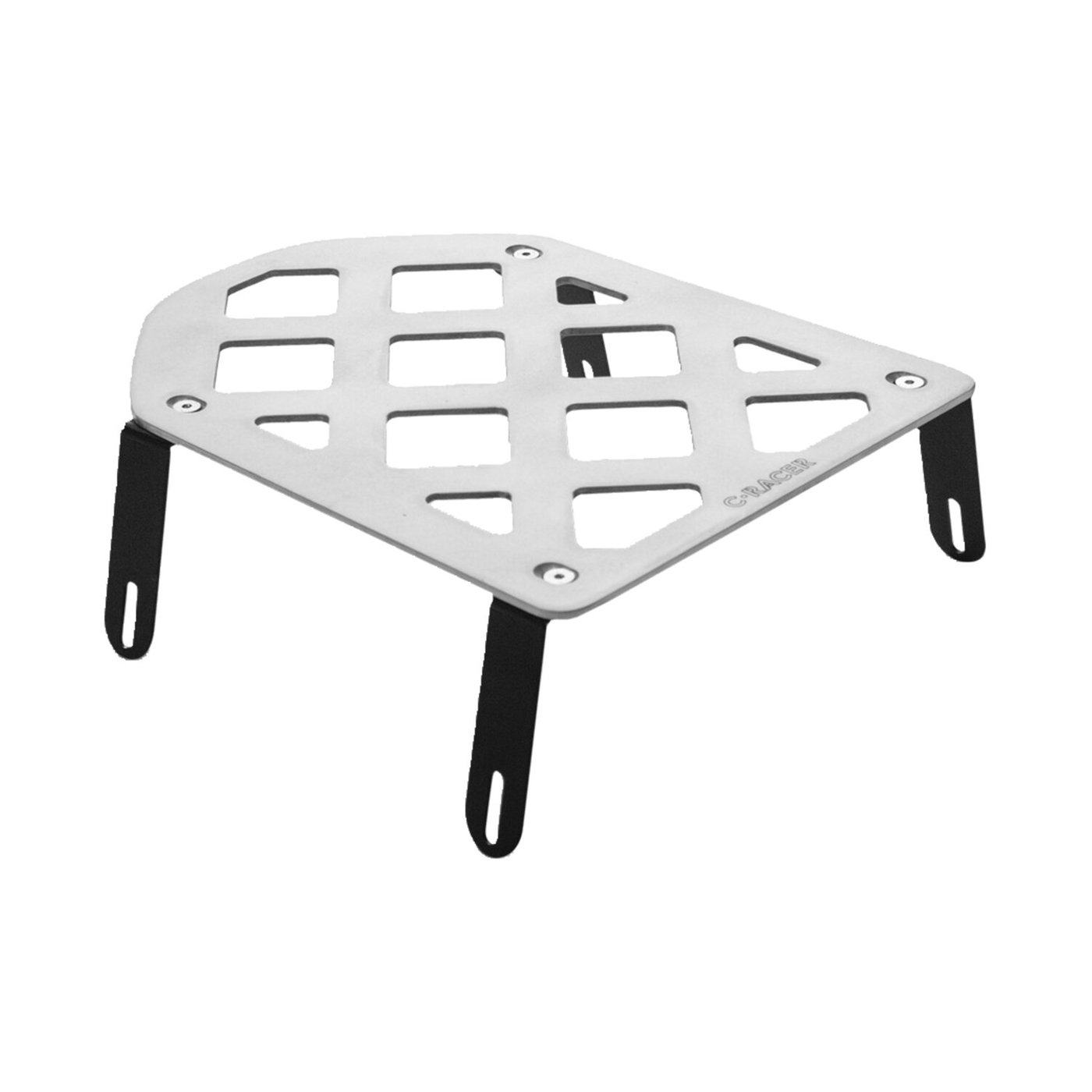 C-Racer C-Racer, luggage rack K-series. Silver/Black
