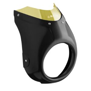 C-Racer C-Racer, Café Racer headlight mask. Black