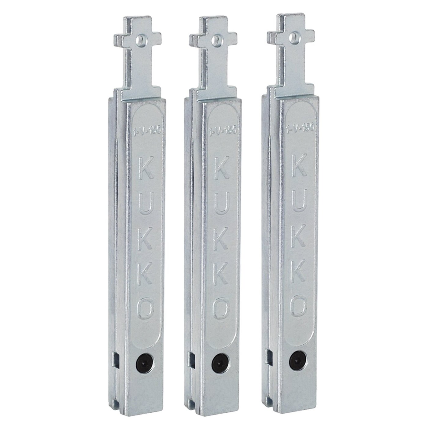 Kukko Kukko, 3 jaws extensions for 'Quick Adjusting jaw' pullers