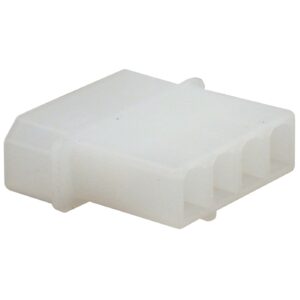 Namz NAMZ, AMP/TE connector. White, receptacle, 4-pins