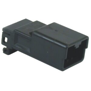 Namz NAMZ, AMP 040 series connector. Black, receptacle, 4-pin