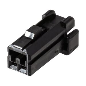Namz NAMZ, AMP 040 series connector. Black, plug, 2-pin
