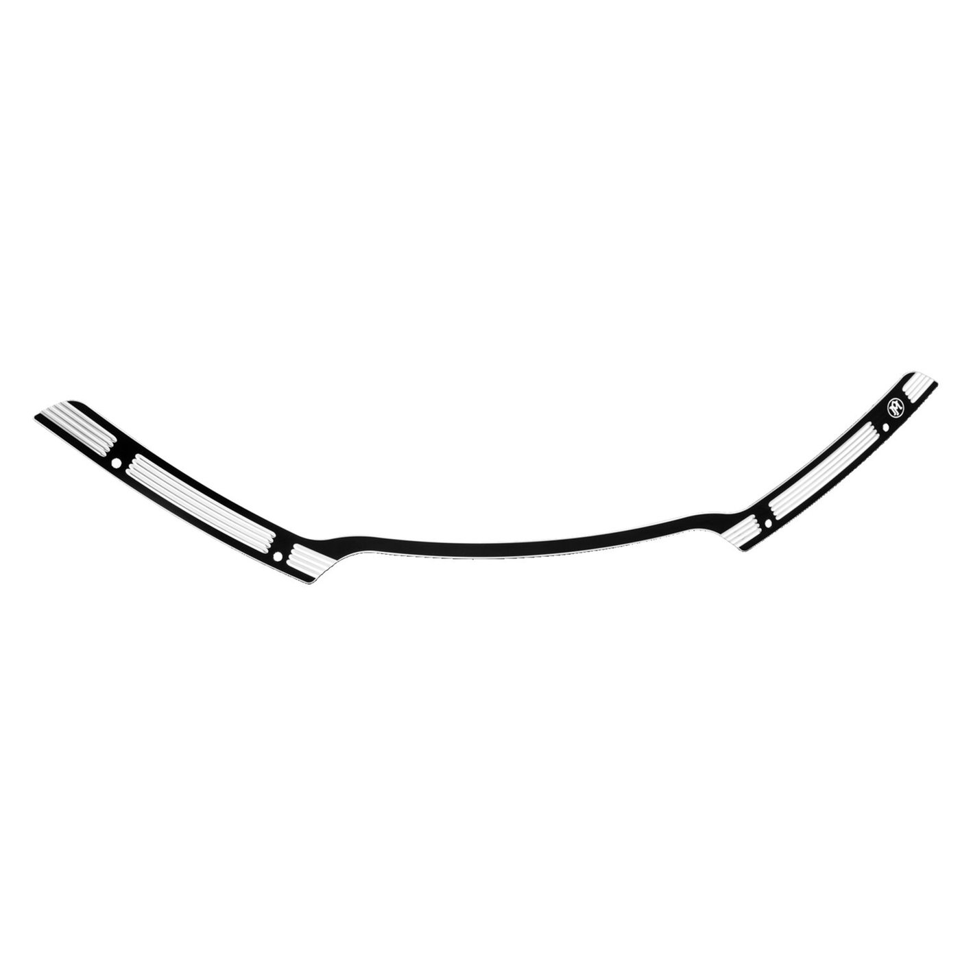 Performance Machine PM, Windscreen trim for Touring. Merc. Black CC