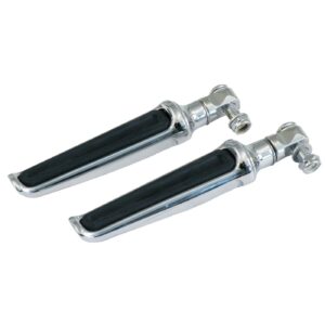 Performance Machine PM, Contour foot pegs. Chrome