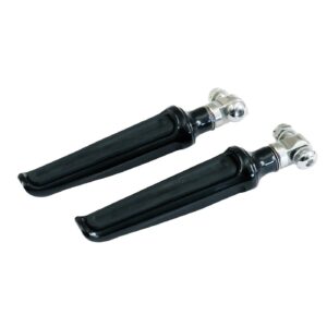 Performance Machine PM, Contour foot pegs. Black