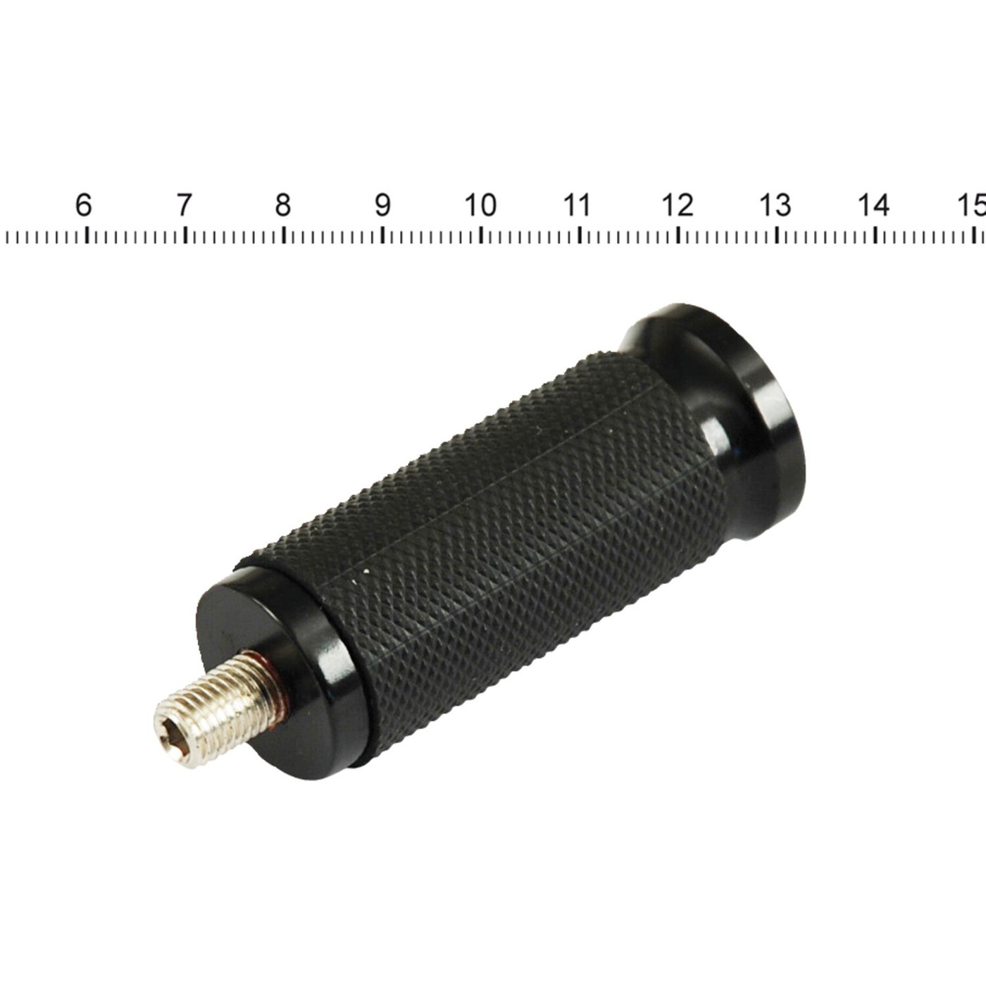 Performance Machine PM, Contour rubber wrapped shift/brake pedal. Black