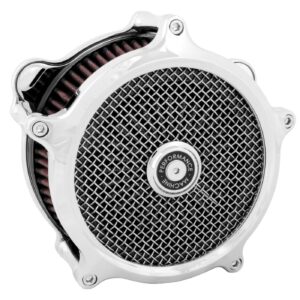 Performance Machine PM, 'Super gas interchange' air cleaner kit. Chrome