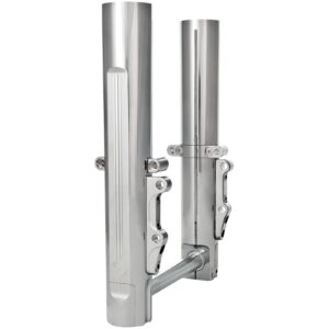 Performance Machine PM, Lower leg assembly, dual disc. Chrome