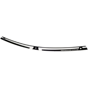 Performance Machine PM, Windscreen trim for Touring. Scallop. Black CC