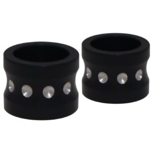 Covingtons Covingtons, aluminum front axle spacer set. Black