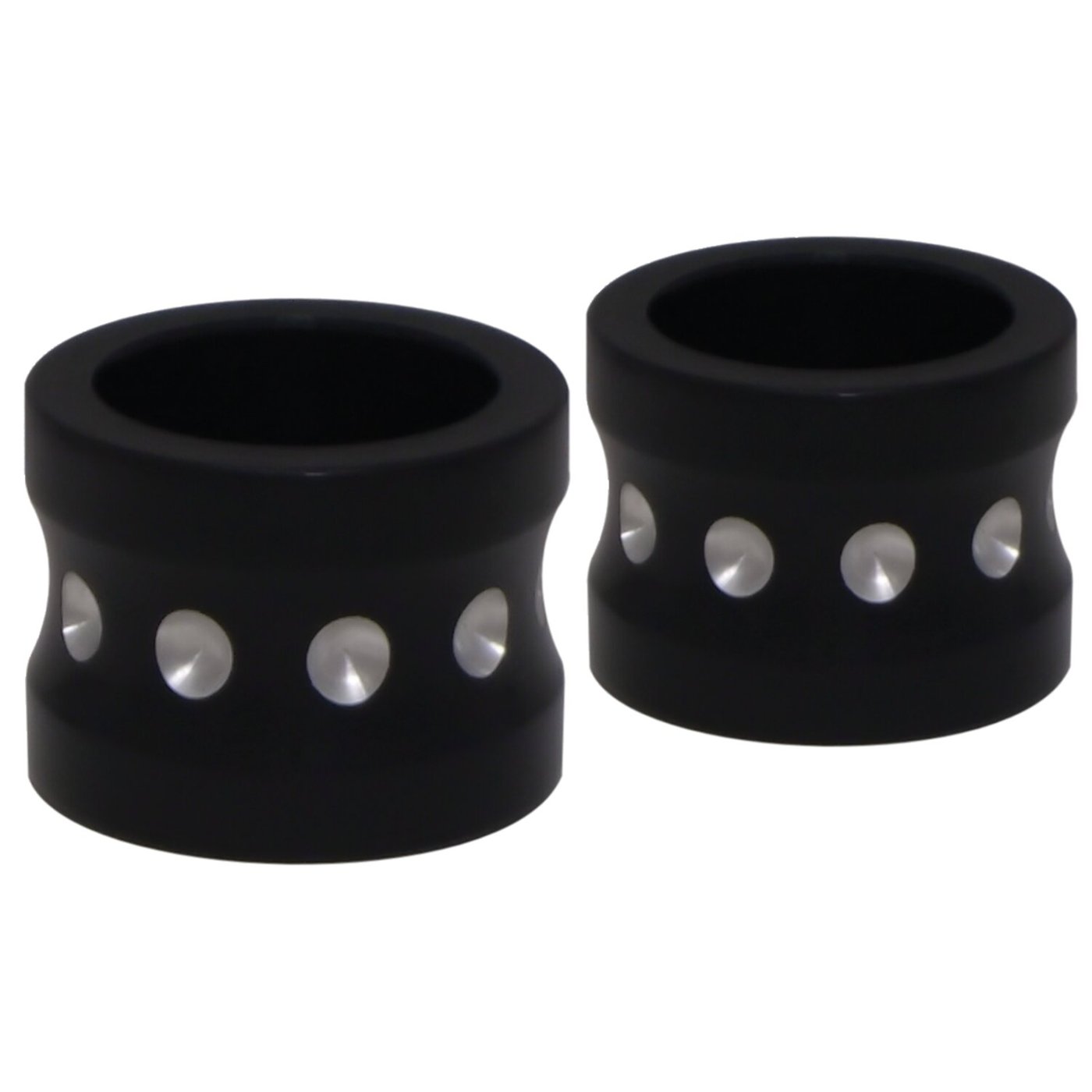 Covingtons Covingtons, aluminum front axle spacer set. Black
