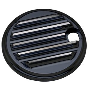 Covingtons Covingtons, aluminum fuel tank door. Black. Plain