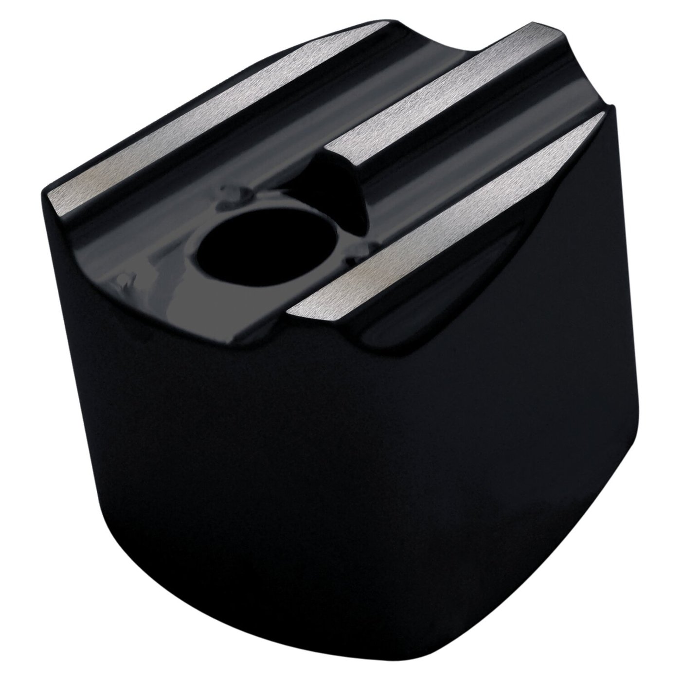 Covingtons Covingtons, Touring finned ignition switch cover. Black CC