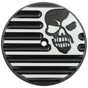 Covingtons Covingtons, finned air cleaner cover insert. Skull