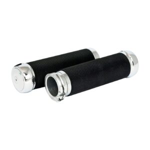 Riverside Custom Riverside, Knurled billet aluminum grips. Black