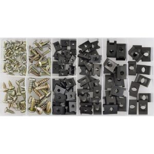 Sonic Sonic, body bolts and speed nuts assortment. 170-piece