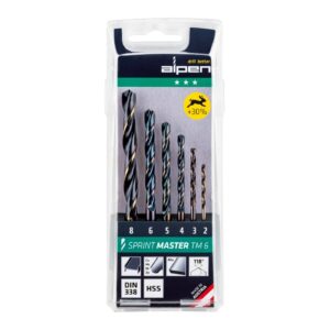 Alpen Alpen, Sprint master drill set 5 pieces