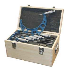 MIB MIB, outside micrometer set, DIN 863. 0-100mm