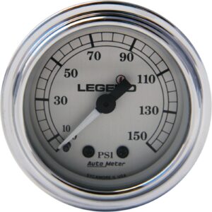 Legend Air Suspension Air gauge, silver