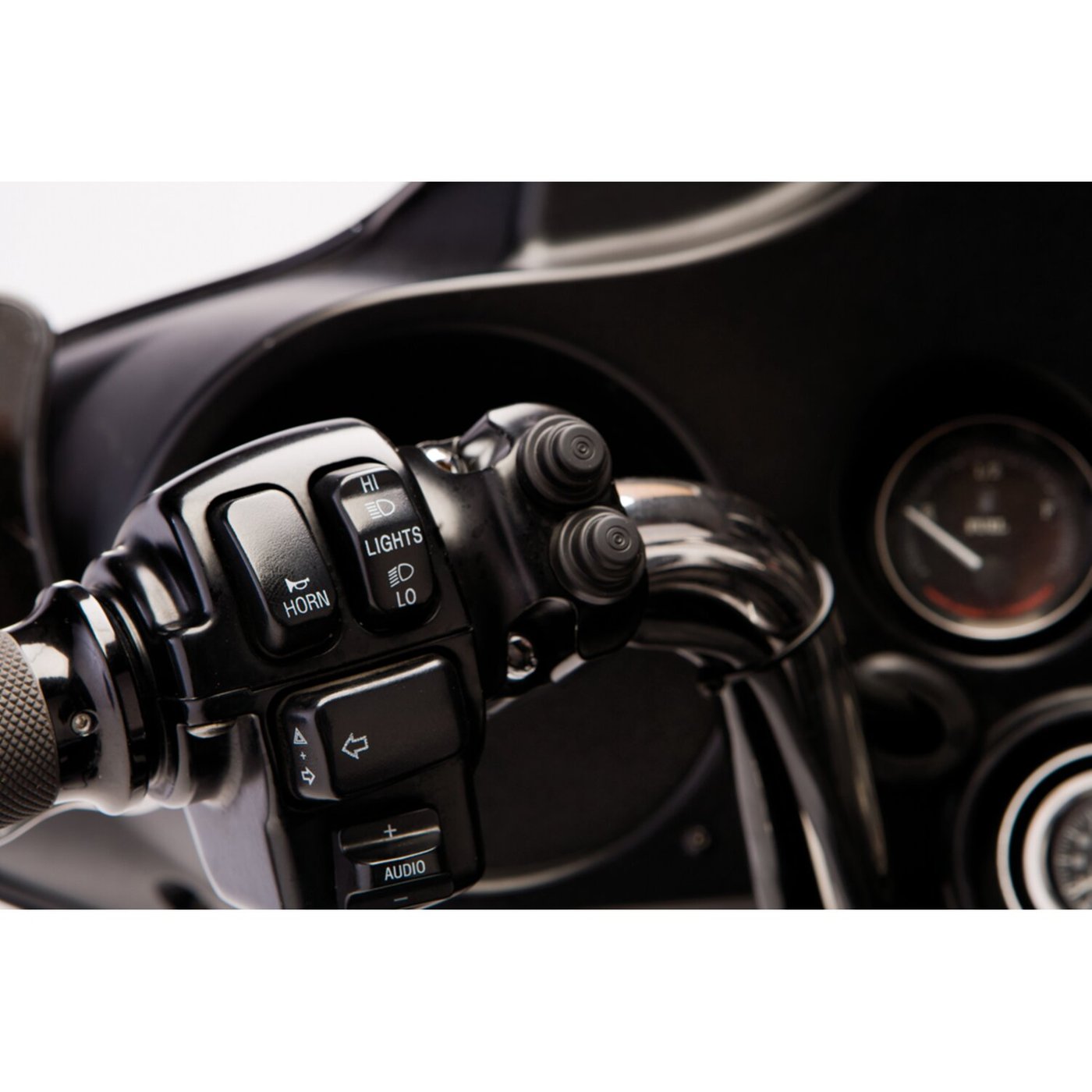 Legend Air Suspension Legend, handlebar control switch assembly. Chrome - Image 2