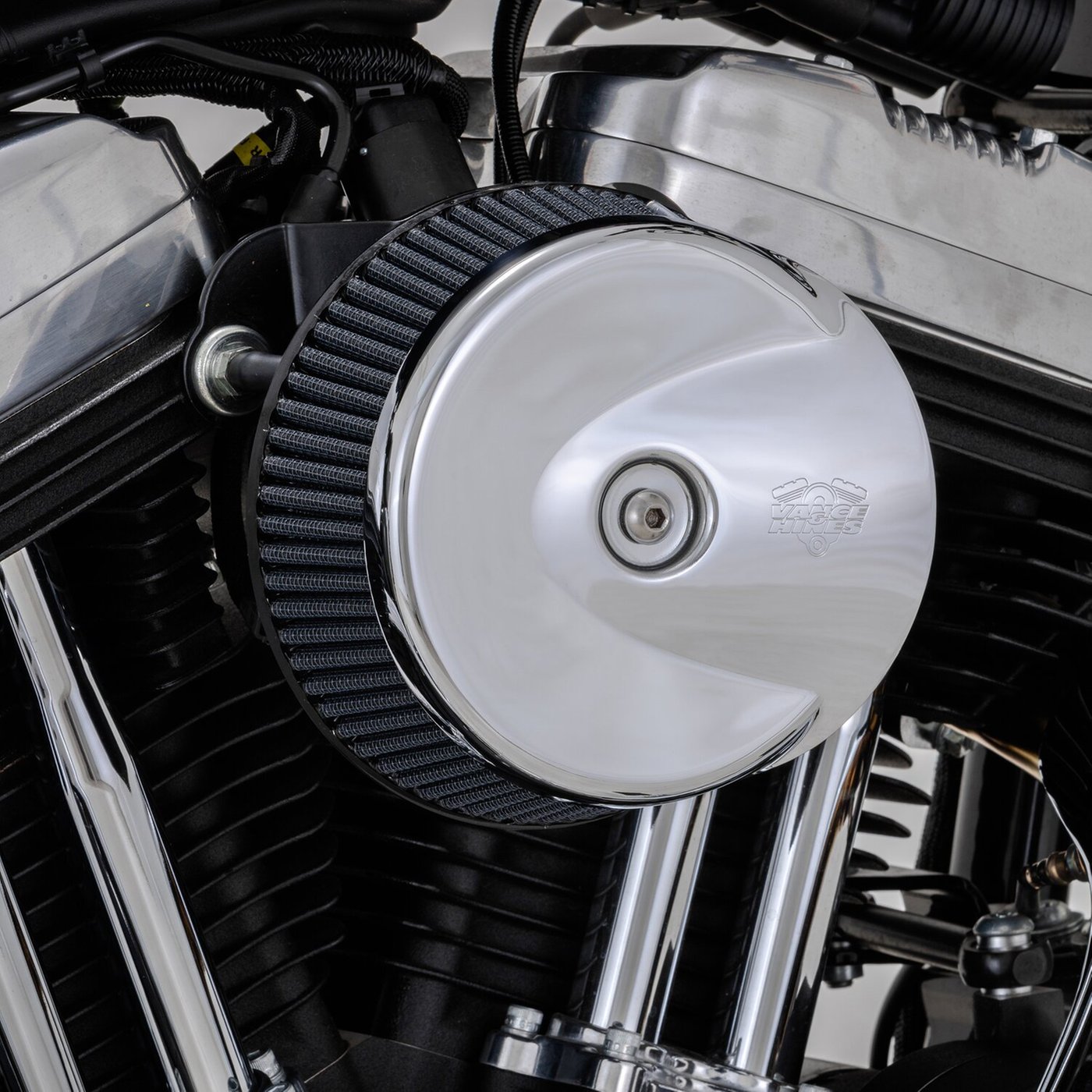 Vance & Hines Vance & Hines, VO2 Stingray air intake. chrome - Image 2
