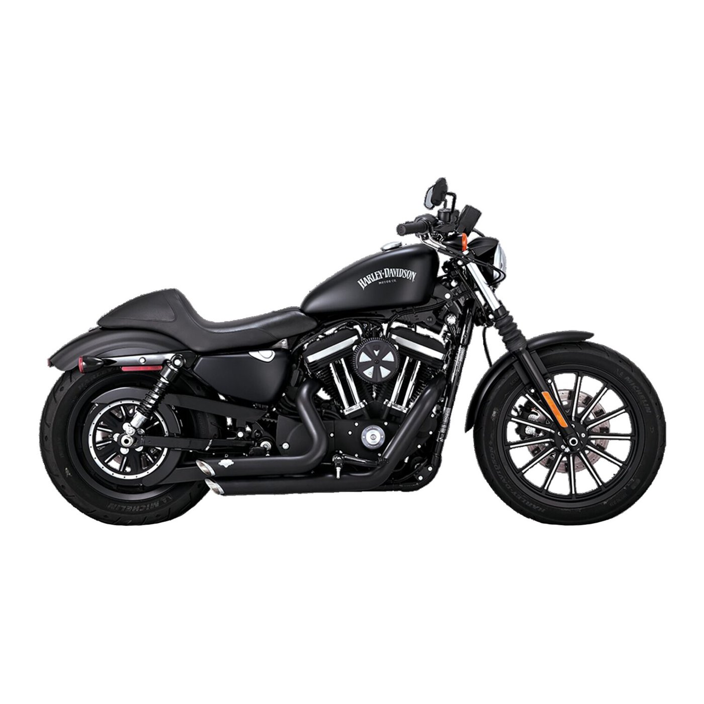Vance & Hines Vance & Hines, Shortshots staggered PCX exhaust. black - Image 2