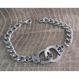 Amigaz Amigaz Handcuff Curb Chain Bracelet