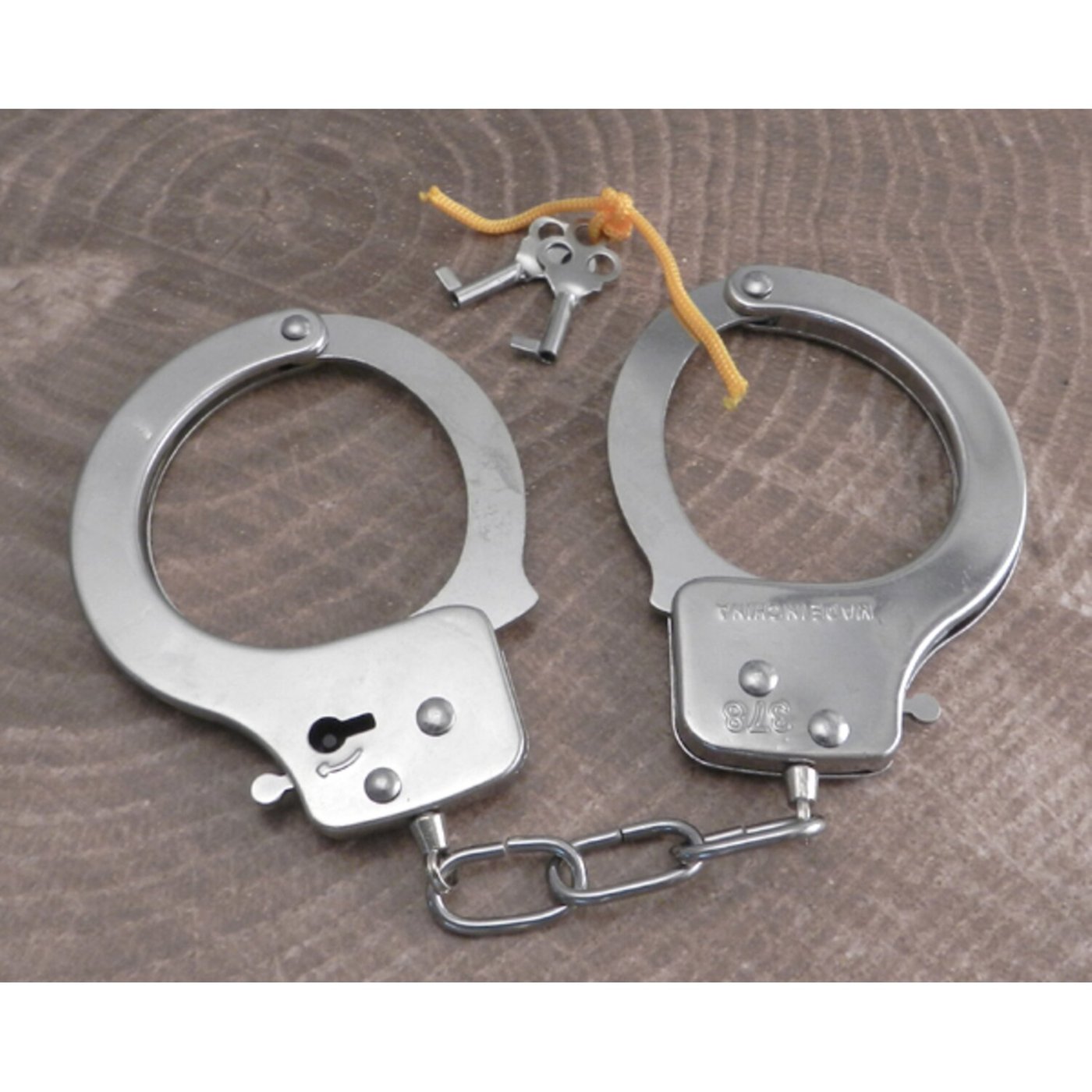 Amigaz Amigaz Metal Handcuffs with keys - Image 2