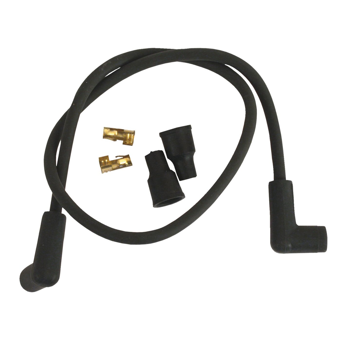 Spyke Spyke, 7mm spark plug wire set, universal. Black