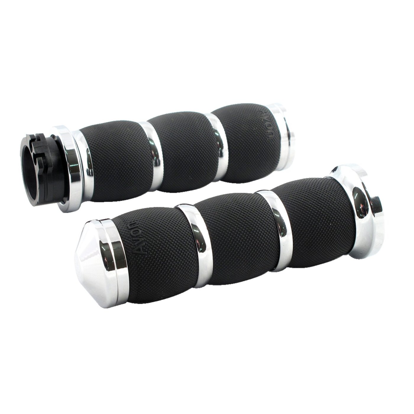 Avon Grips Avon air cushioned grips, chrome
