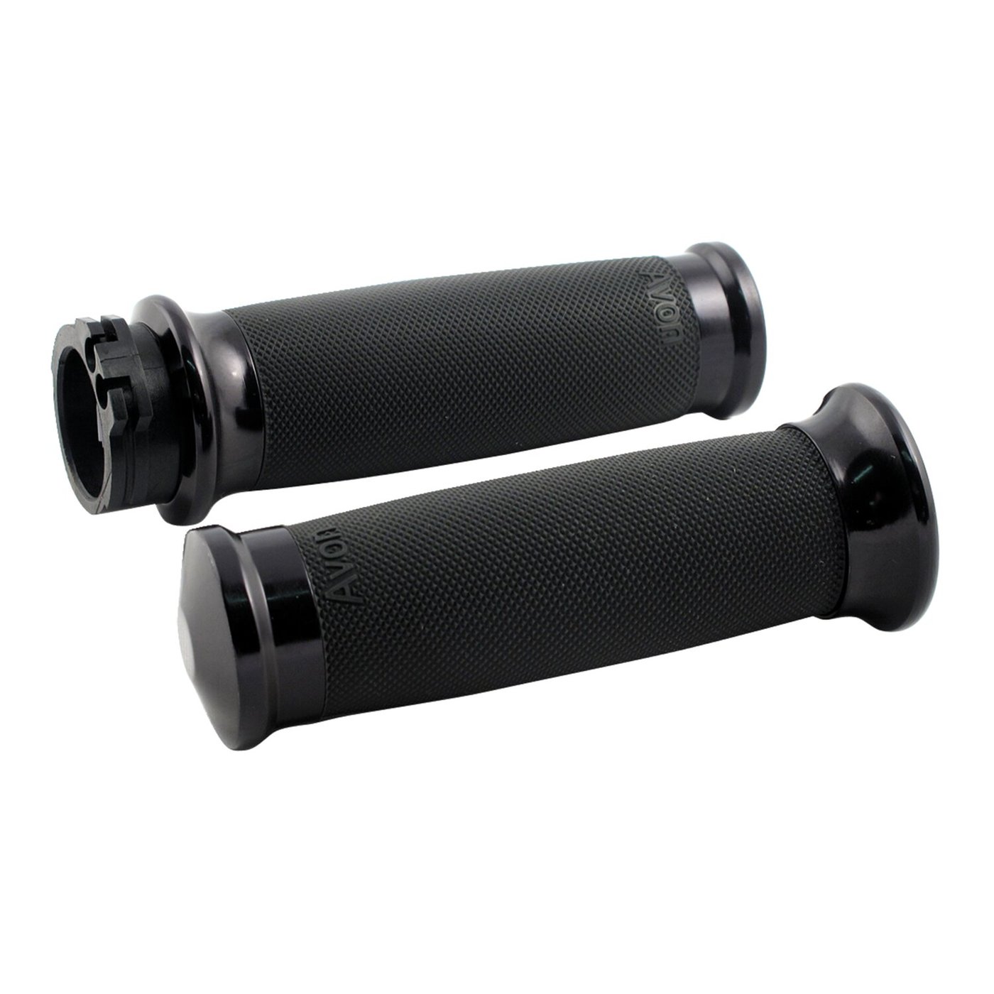 Avon Grips Avon Custom Contour grips, black anodized