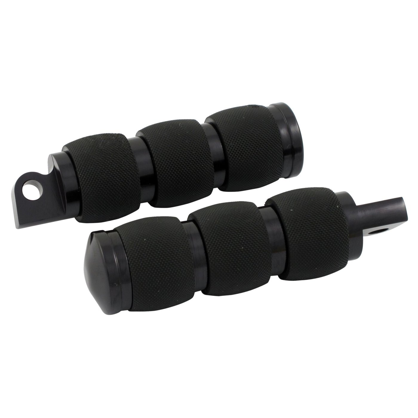 Avon Grips Avon Folding foot pegs Air Cushion, black anodized